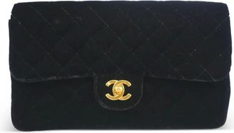 Chanel Zaino in velluto 1995 - Nero