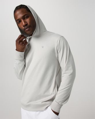 Vuori Clothing Ponto Pullover Hoodie | Salt Heather | Medium