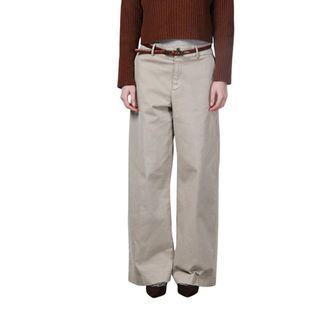 Mason's Pantaloni Chino Larghi New York - - Trousers - Donna - Grigio - L