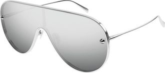 Alexander McQueen AM0481S 004 Mens Sunglasses Size 99 - Free RX Lenses - Free RX Lenses