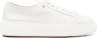 Santoni Sneakers in pelle - Bianco