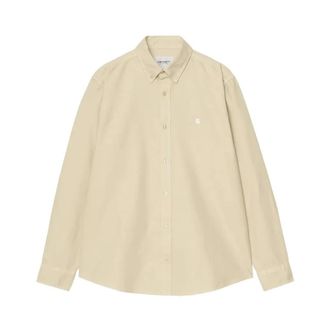 Carhartt Work in Progress Carhartt Wip, Casual Shirts, male, Beige, Size: XL Bolton Shirt