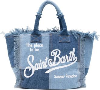 MC2 Saint Barth Vanity tote bag - women - Cotton - OS - Blue
