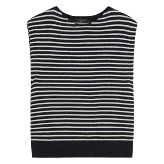 Max Mara Gilet in maglia - female - Max Mara - Round-neck Knitwear - Blue - XS - Knitwear