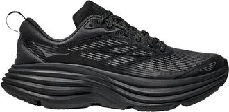 Hoka One One Black Lace Up Sneakers