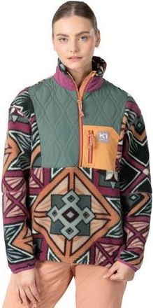 Kari Traa Rothe 1/2-Zip Pullover Shirt - Womens in Murk at Nordstrom, Size Small