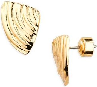 Nordstrom Textured Stud Earrings in Gold at Nordstrom Rack