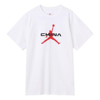 Nike Jordan Air Jordan Panda Printing Short Sleeve White DD0200-100