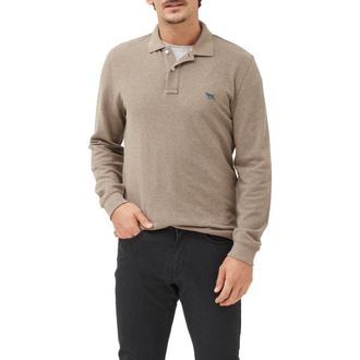 Rodd & Gunn Gunn Piqu&eacute; Polo in Latte at Nordstrom, Size Medium
