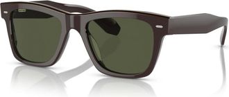 Oliver Peoples N.04 Sun Zonnebril - unisex - Zonnebrillen - Bruin - 53 MM - Accessoires