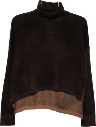 base Wool Turtle-neck Sweater