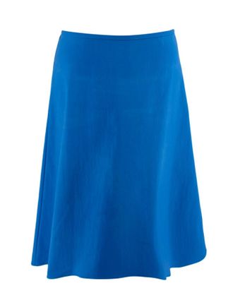 Jil Sander Blue A-line Slip Skirt Size XXS