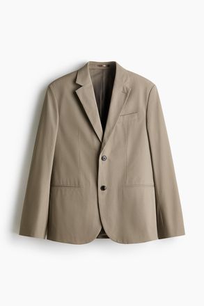 H&M Einreihiger Blazer in Regular Fit - Green