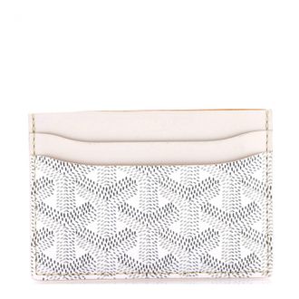 Goyard Saint Sulpice Card Holder Coated Canvas