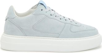 Cleens Court Panelled Suede Sneakers - Blue - 11 (IT45 / UK11)