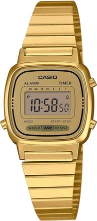 Casio Womens Gold Digital Watch - LA-670WGA-9D