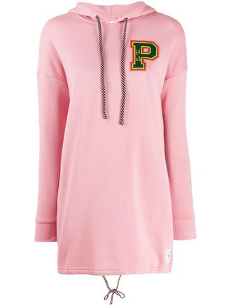 Puma Abito modello felpa con cappuccio - Rosa