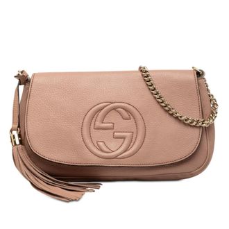 Gucci Pre-owned Gucci Medium Calfskin Soho Chain Flap Crossbody Ladies F159QJ119MFJ90YP