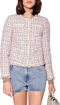 Walter Baker Farah Tweed Jacket in Carousel Tweed at Nordstrom Rack, Size X-Small