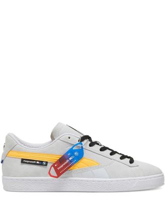 Puma x BMW Motorsport suede low-top sneakers - men - Cotton/Nylon/Rubber/Cotton/Suede - 9.5 - Grey