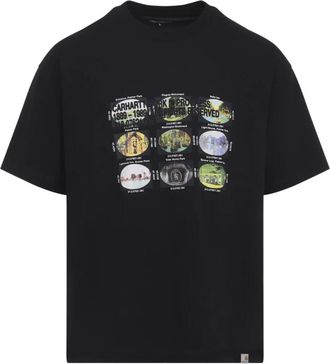 Carhartt Work in Progress S/S Coordinates T-Shirt - Heren - T-shirts - Zwart - S - Katoen - Tops