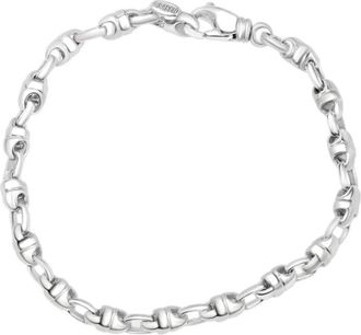 Pompeii3 Mens Link 14k Gold (16gram) or Platinum (26gram) 5mm Bracelet 8.5