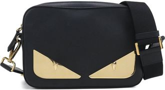 Fendi Black Leather Shoulder Bag (Pre-Owned)