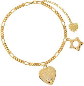Chopova Lowena Gold Lucky Star Necklace