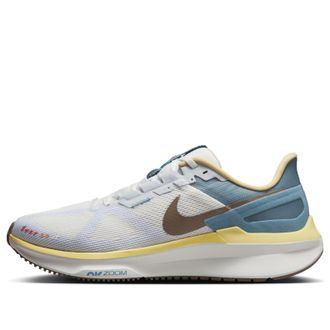 Nike Air Zoom Structure 25 White Mink Brown Soft Yellow HV5976-121