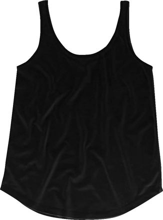 Mantis Womens Loose Fit Sleeveless Vest Top XL Black