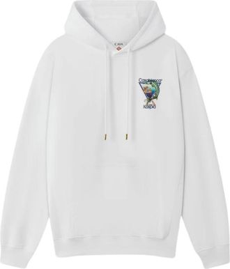 Casablanca Sudadera con capucha Tennis Club Icon - Sweatshirts & Hoodies - Hombre - Blanco - XL