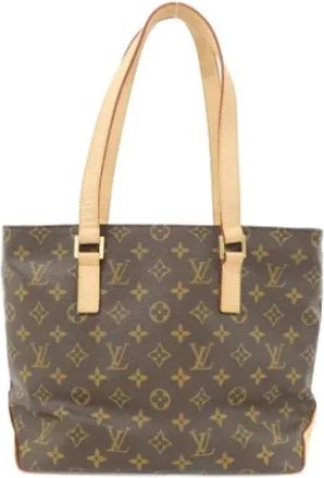 Louis Vuitton Pre-owned Tote Bags, female, Brown, Size: ONE SIZE Pre-owned Canvas louis-vuitton-bags