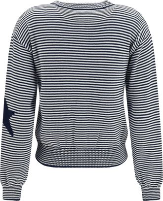Weekend by Max Mara Womens Cotton Knit Cardigan With Intarsia Cotton; Polyester Jacket