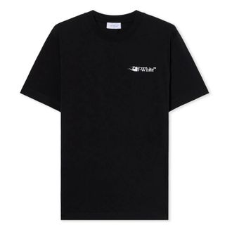 Off-white Ink Arrow Slim Logo Tee - Tops - Hombre - Negro - 3XL