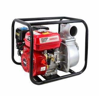 OEM Bomba A Gasolina Awtools, Modelo 3 6.5hp 60m&sup3;/h Black Line, Ideal Para Drenaje De Grandes Vol&uacute;menes De Agua, Alta Potencia, Eficiente Y Robusta, Perfe