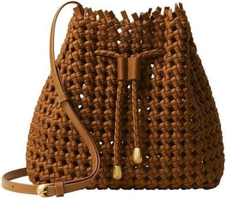 Naghedi Medium Mallorca Bucket Bag in Teak at Nordstrom