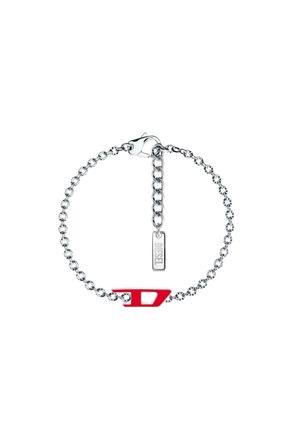 Diesel Stainless steel chain bracelet - Bracelets - Unisex - Silver