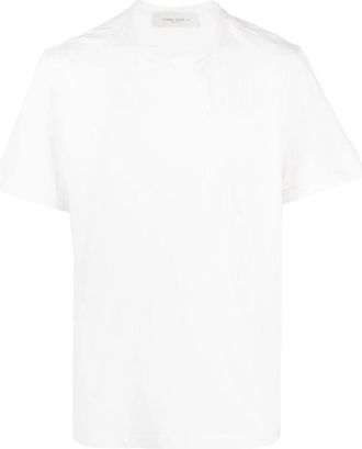 Golden Goose Distressed Regular T-Shirt - Heren - T-shirts - Wit - 2XL - Katoen - Tops