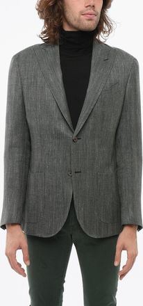 Corneliani Blazer Motivo Spigato con Rever a Lancia Corneliani