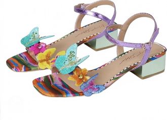 Betsey Johnson Womens Emerry Sandal In Multi Floral