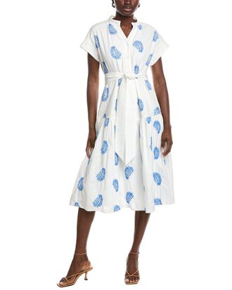 Gracia Floral Belted Midi Dress