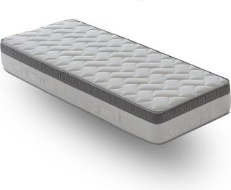 Materassi & Doghe Colchón de espuma viscoelástica 90x190 altura 26 cm