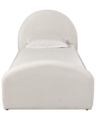 TOV Furniture Tov Furniture Moon Cream Boucle Twin Trundle Bed