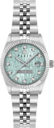 Philipp Plein Date Superlative - Dames - Horloges - Blauw - ONE Size - Accessoires