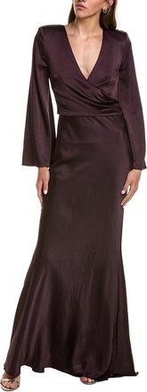 L'agence LAgence Manon Surplice Dress
