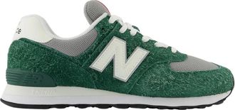 New Balance Su&egrave;de Veterschoenen met Synthetische Inzetstukken - Heren - Sneakers - Groen - 45 EU - Su&egrave;de - Schoenen