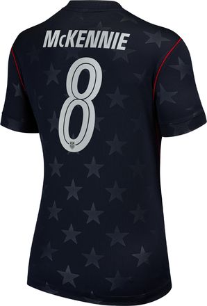 Nike Weston McKennie USMNT 2026 Stadium Away Nike Womens Dri-FIT Soccer Jersey in Blue | NN203943364-USM