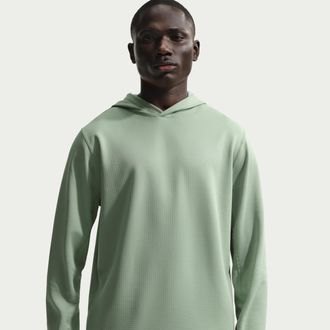 Nike Mens Velocity Therma-FIT Golf Hoodie in Green | IB0299-006