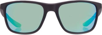 Nike Grey Green Square Mens Sunglasses NIKE ESSENTIAL ENDEAVOR MI EV1122 313 57