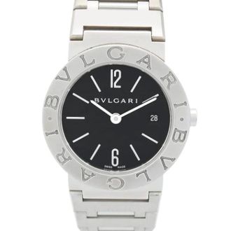 Bulgari Pre-owned Watches, female, Black, Size: ONE SIZE Pre-owned Bb26Ss Wristwatch